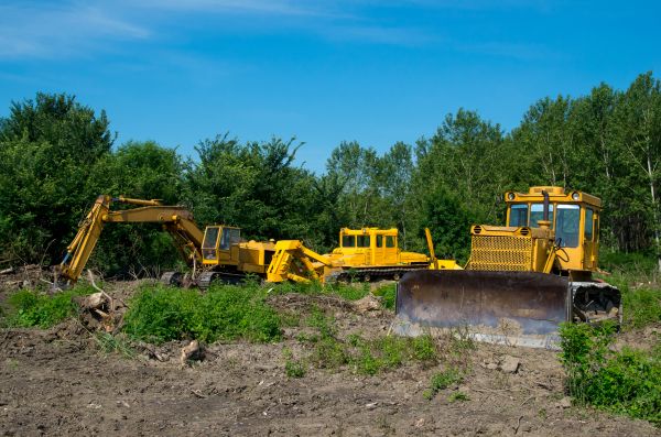 Bulldozer Clearing in Statesville